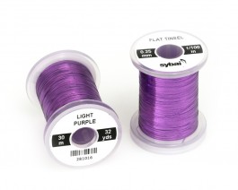 Flat Tinsel, 0.25 mm, Light Purple